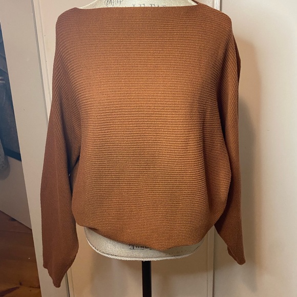 Rustic Orange knit sweater - Picture 2 of 5